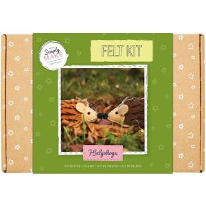Simply Make Felt Hedgehog